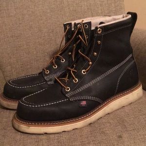 Thorogood Black 6” Wedge Sole